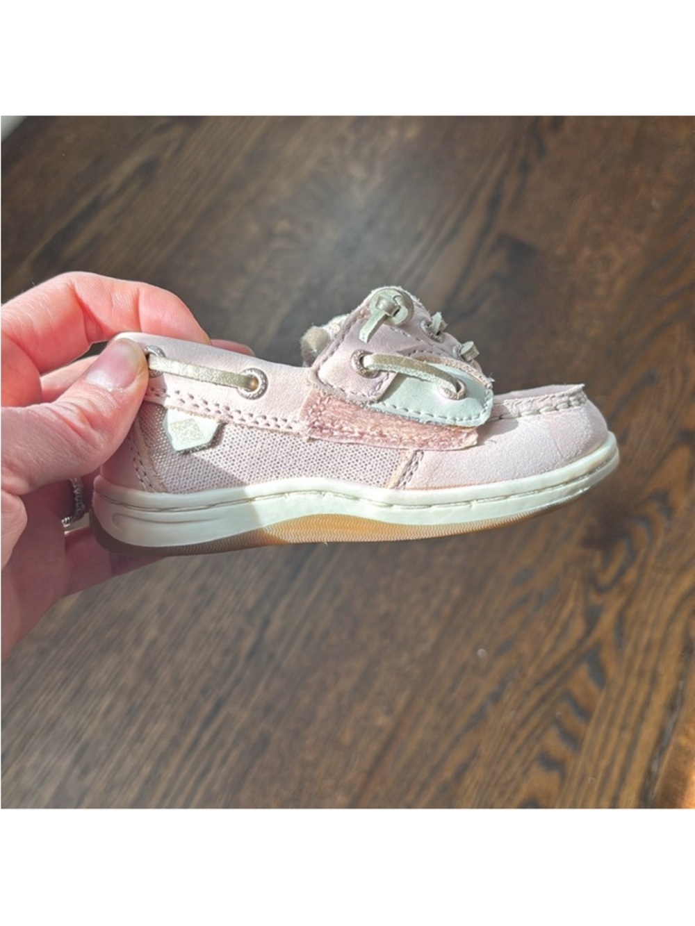 NWOT Sperry Toddler Kid Boat Shoes in Pink. Size 6.